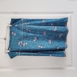 Green 3 Spandex Cat Skirt - Size LARGE